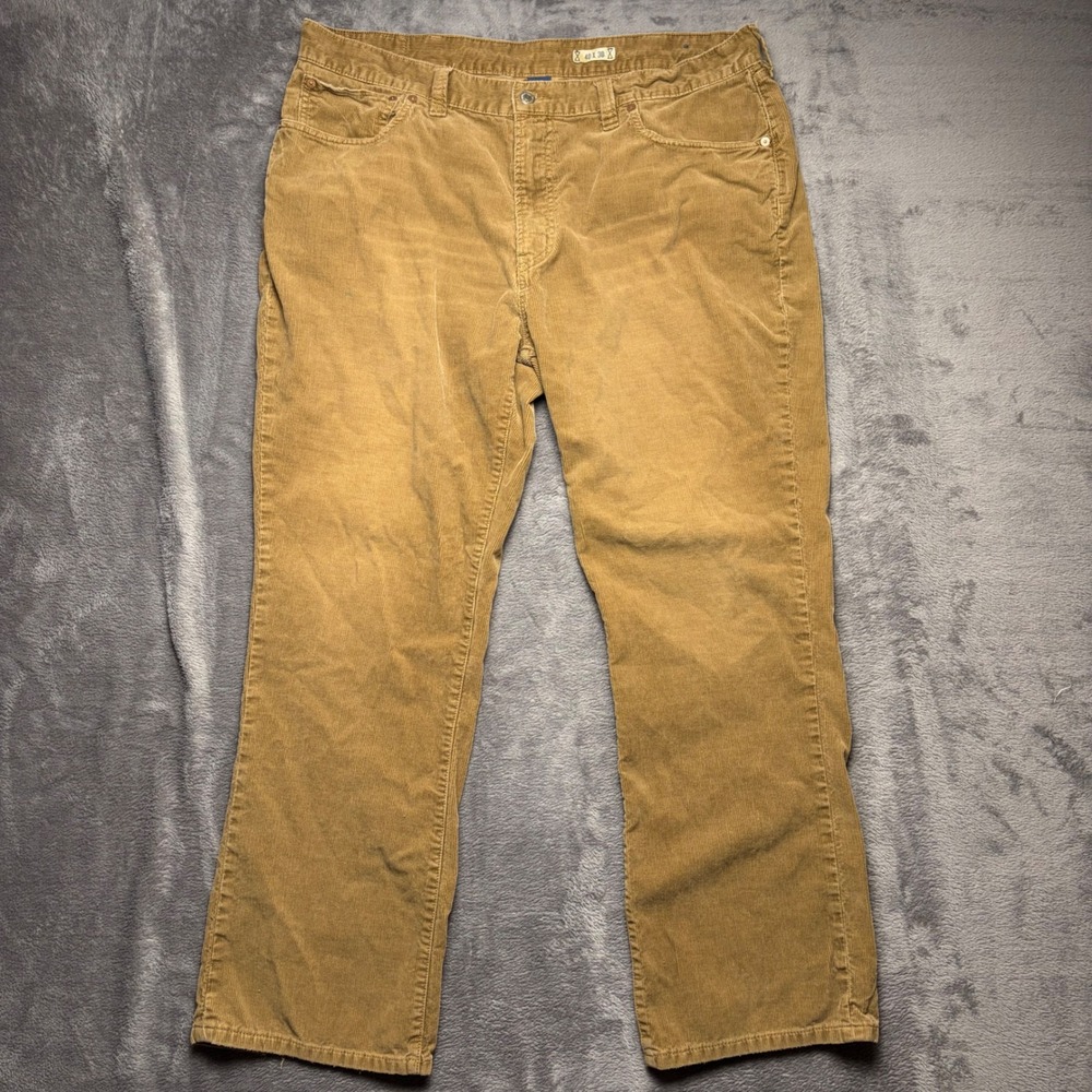 Polo Ralph Lauren Pants Mens 40 Brown Corduroy Bootcut 750 Classic Casual 40x30